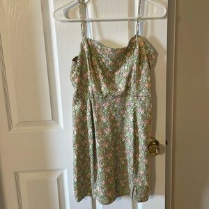 Lush floral dress size medium